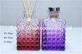 Spared Color Square Glass Bottle Reed Diffuser 4