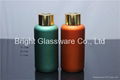 custom spray color perfume bottle with knob lid supplier 3