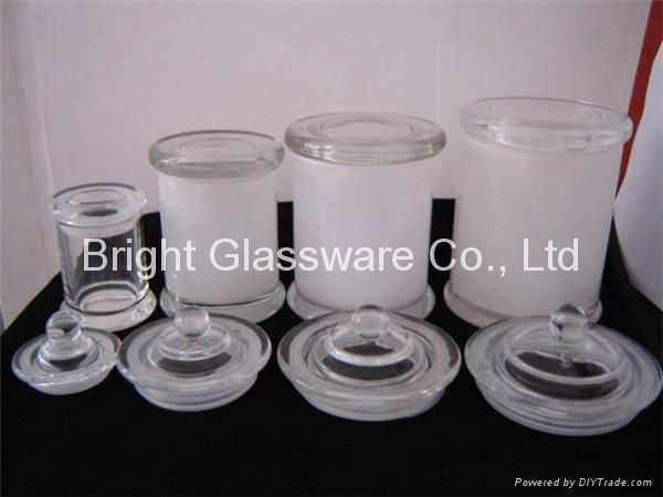 Factory direct sale machine press glass jar in China