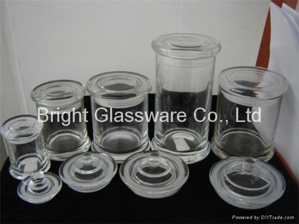 Factory direct sale machine press glass jar in China 3