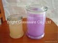 Factory direct sale machine press glass jar in China 2