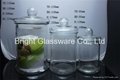 Factory direct sale machine press glass jar in China 5