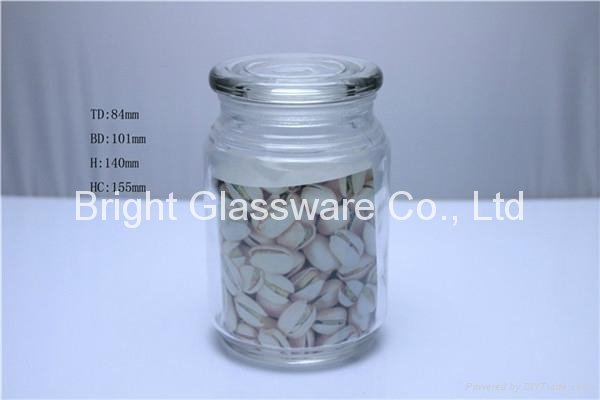 Food grade fancy glass jar in Storage Bottles & Jars In China 3