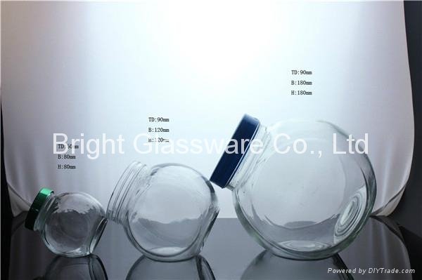 Food grade fancy glass jar in Storage Bottles & Jars In China 4