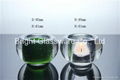 Fashion design glass candle holder for wholesale 5