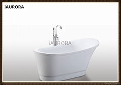 single side roll top bath tub