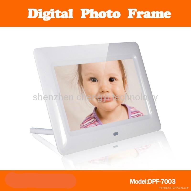 7 inch digital photo picture frame DPF7003 chengyi (China