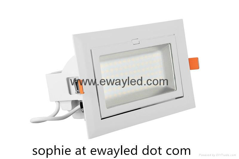 60W LED Rectangular downlight 2