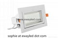 35W LED Rectangular  adjustable downlighter 2