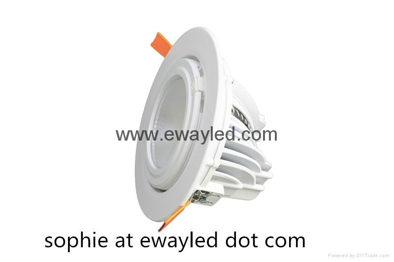 40W private mould led gimbal downlight 3