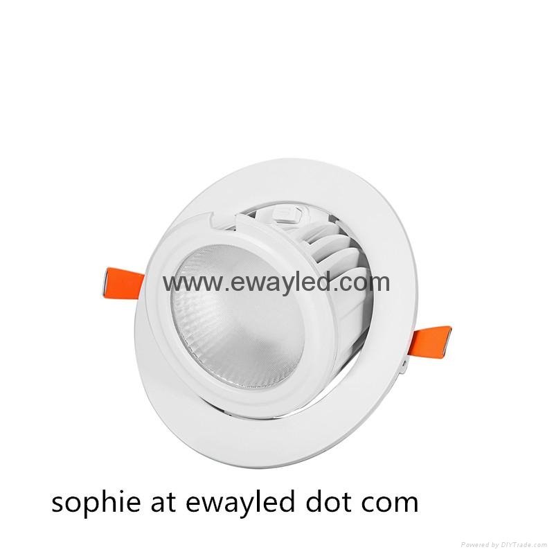 40W private mould led gimbal downlight 4