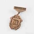 Antique copper international metal medal, casting zinc-alloy material, logo engr 3