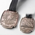 Antique copper international metal medal, casting zinc-alloy material, logo engr 4