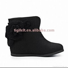 wool felt boots