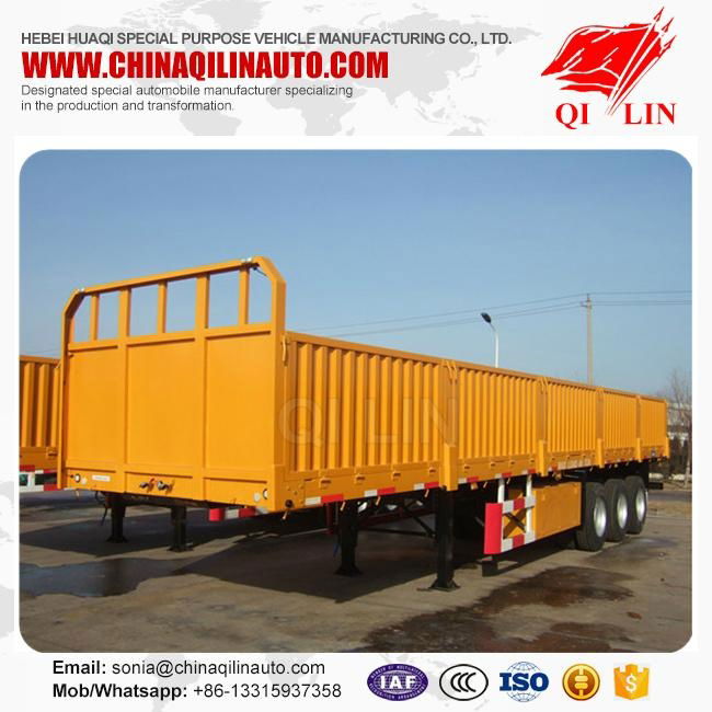  Cheapest price Tri-axle  box semi trailer for sale  2