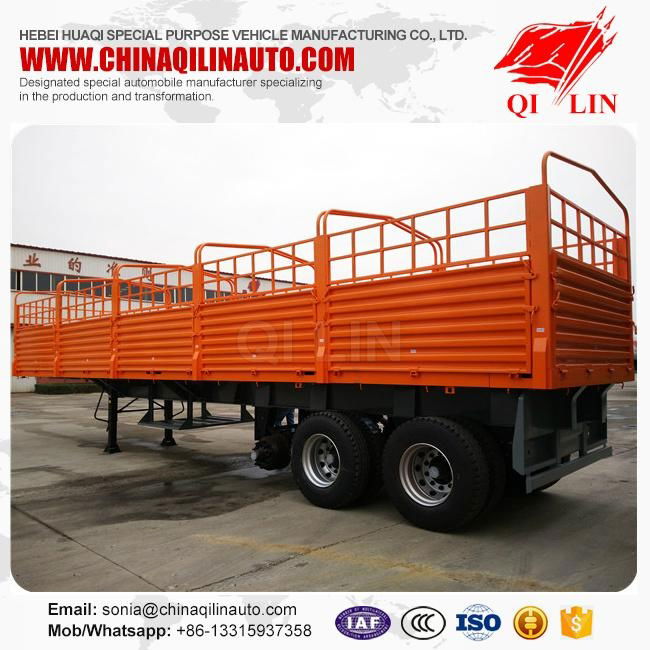  Cheapest price Tri-axle  box semi trailer for sale 