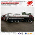 2016  lowest price BPW axle stainless steel Milk tanker trailer for sale  1