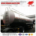 2016  lowest price BPW axle stainless steel Milk tanker trailer for sale  3