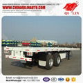 40ft  flatbed semi trailer with twist locks 2