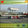 40ft  flatbed semi trailer with twist locks 3