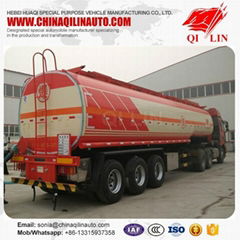 3 axle Chemical fuel  tank  trailer for sale