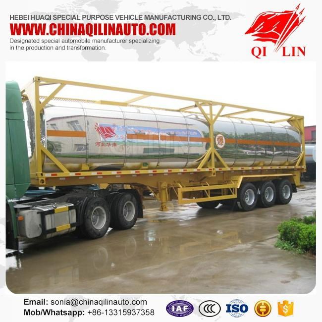 40ft container tanker semi trailer 