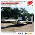 3 axle low bed trailer  with hydraulic system  3