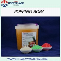 Popping boba for bubble tea topping