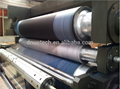 FRP embossing sheet production line
