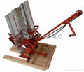 2018 2 rows hand crank rice transplanter