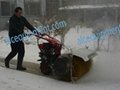 Mini gas  snow sweeper machine for sale