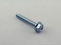 hex head flange face self-tapping screw