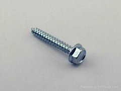 hex head flange face self-tapping screw