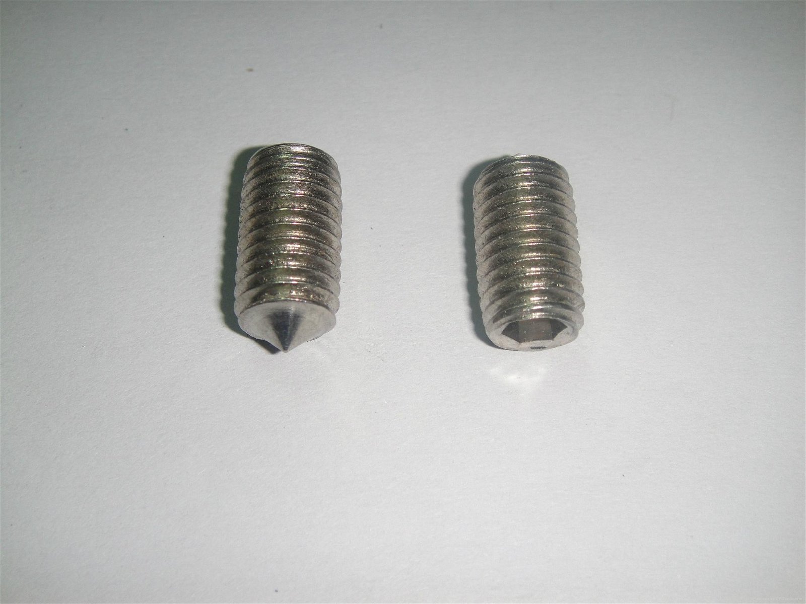 Hexagon sodket set screw with cone point