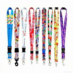 Wholelsale Promotion Custom Printed Polyester Lanyard