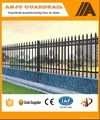 Powder coated steel pipe fence 2