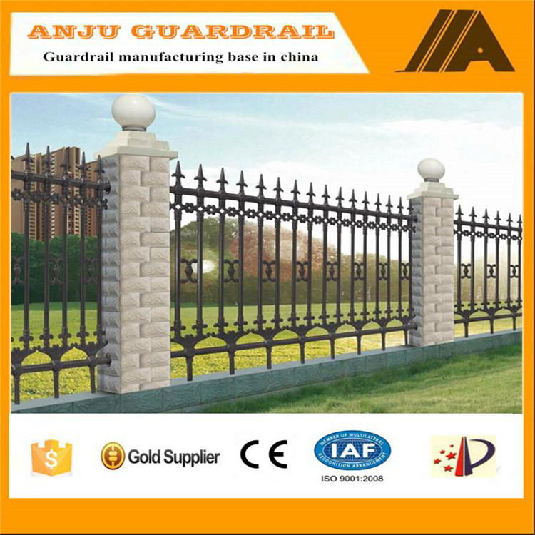 Professional factory euro steel fence 2