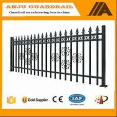 Direct factory supply steel garden fence