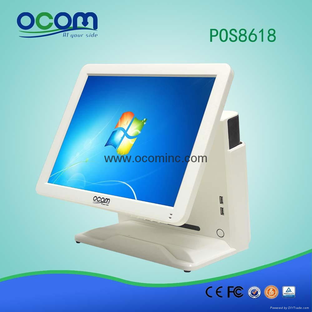 15 Inch All-in-one Touch Screen dual POS Machine 3