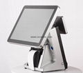 15-inch All in one touch screen POS Terminal With built-in Thermal Printer