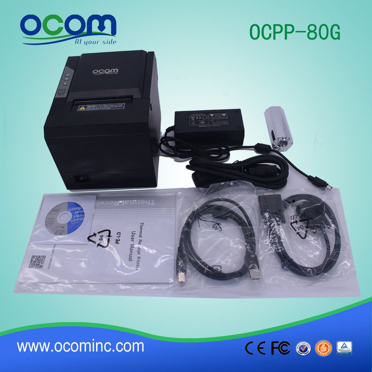  high quality 80mm thermal receipt POS printer   5