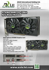 AX-GTX960/2GD5P8DIP Graphics VGA card