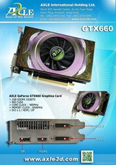 AX-GTX660/2GD5P2D2IP Graphics VGA card