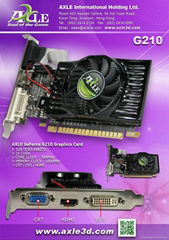 AX-G210/1GSD3P4CDIL graphics VGA card