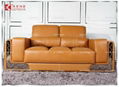 Genuine Leather Sofa Modern Style For Living Room furniture SF-169  1