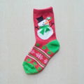 Children Christmas Polyester Socks 1