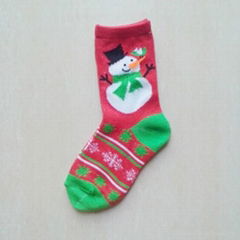 Children Christmas Polyester Socks