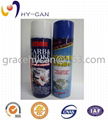 Aerosol can Spray can Tin can for car