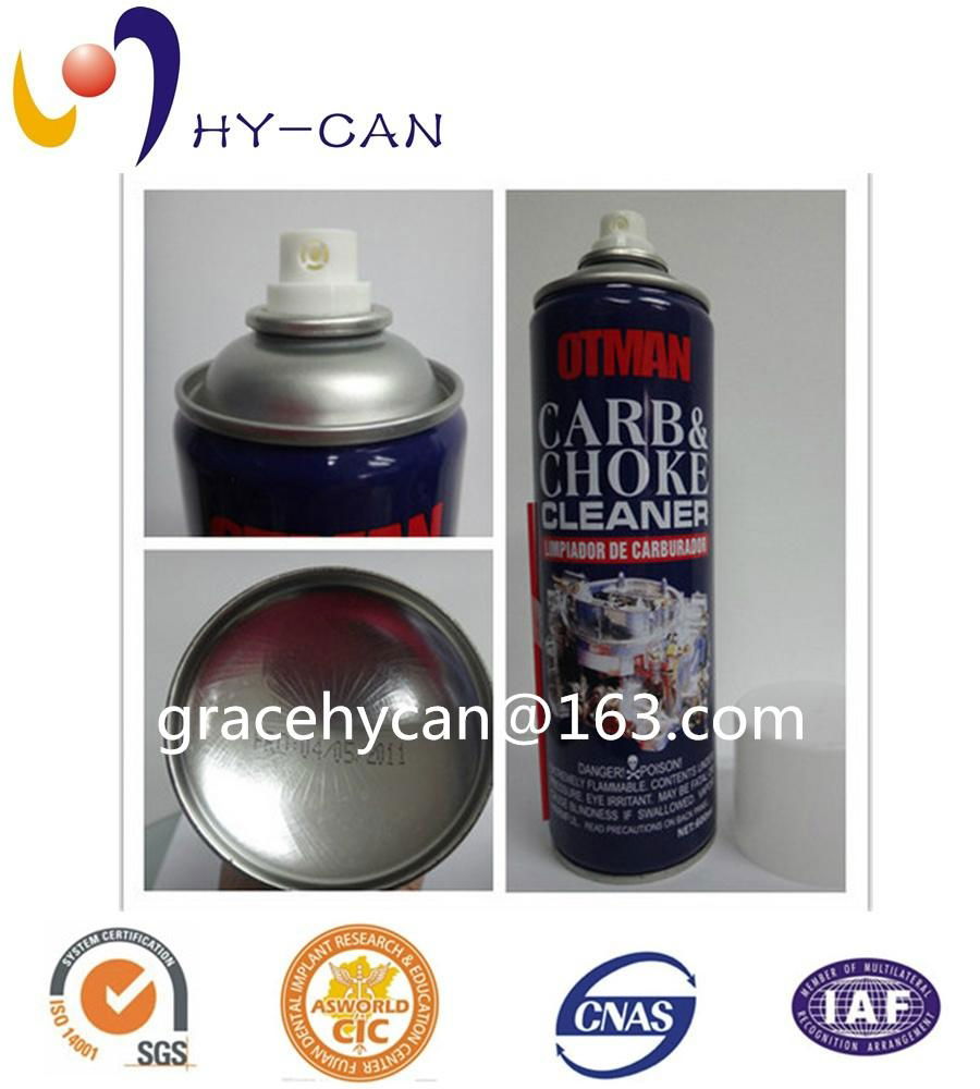 Aerosol can Spray can Tin can for car cleaner empty aerosol /spray paint cans 2