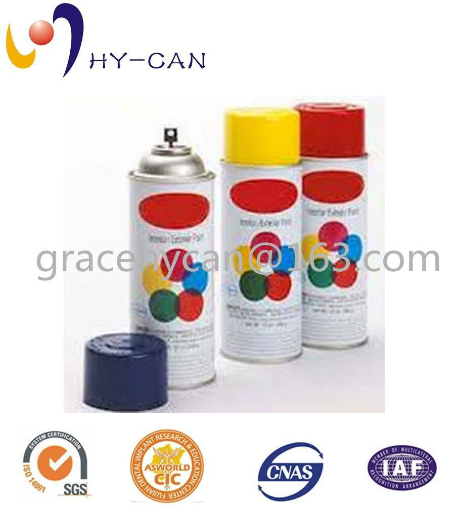  Corrosion-resistant Aerosol Tin Can for Spray Paint with new personalized desig